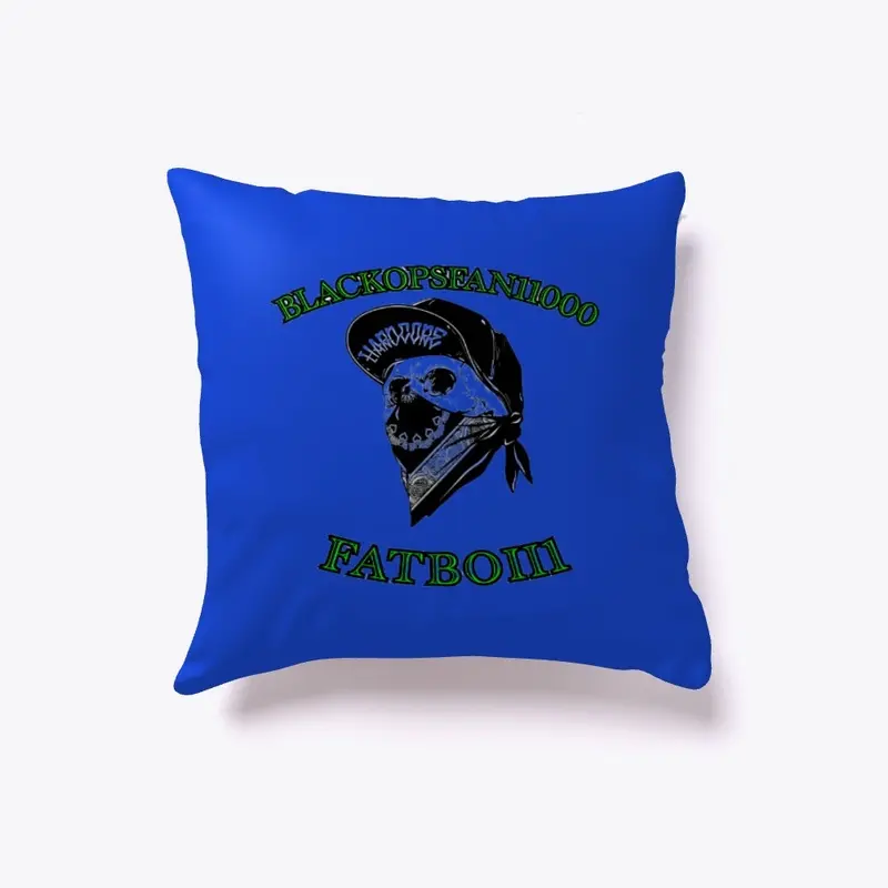 Skull Logo Indoor Pillow 